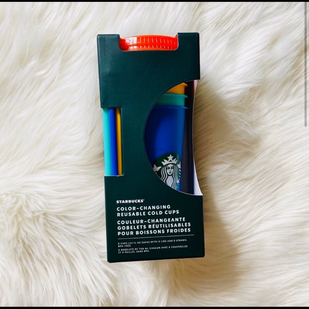 Starbucks Color Changing Cups - Set of 5